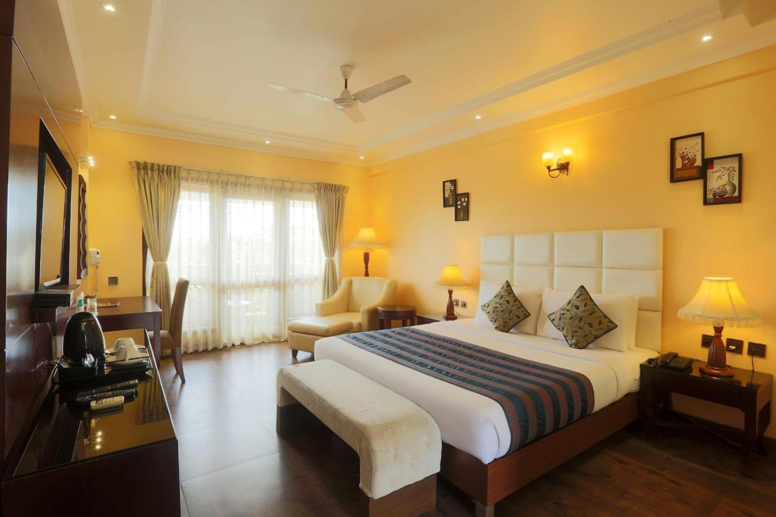 Hotel The Prithvi Near Delhi Airport Yeni Delhi Dış mekan fotoğraf