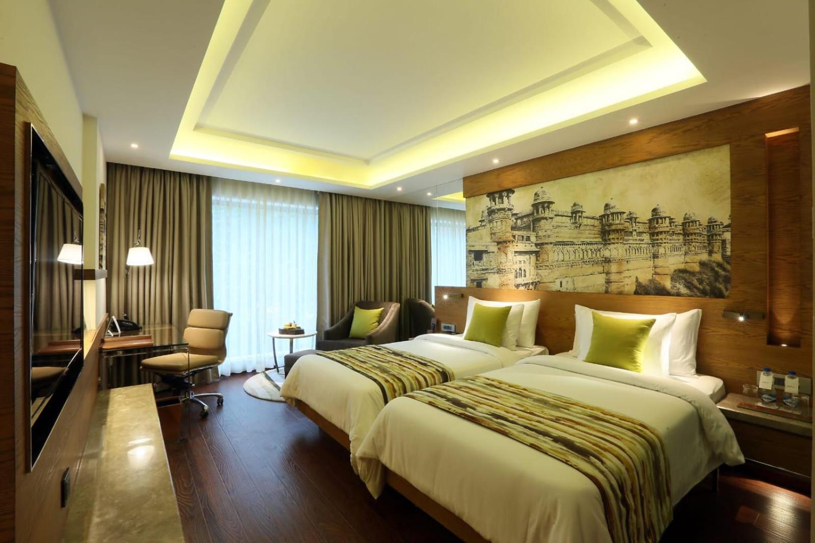 Hotel The Prithvi Near Delhi Airport Yeni Delhi Dış mekan fotoğraf